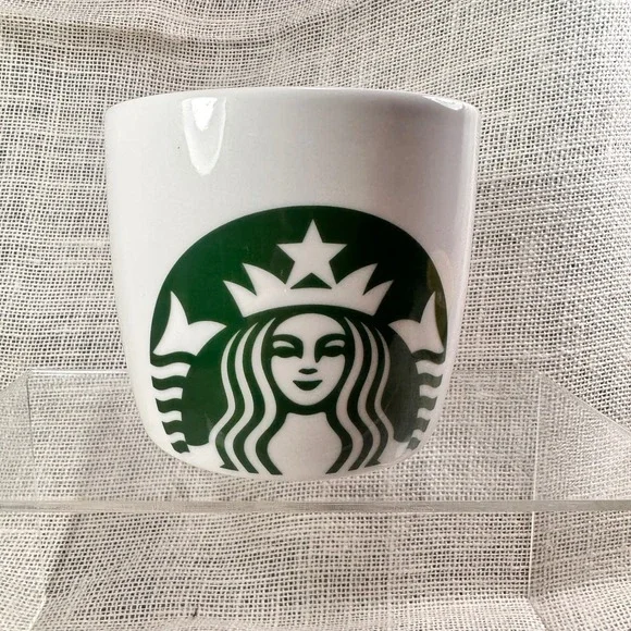 Starbucks Siren‎ Logo Coffee Mug 16.9 oz White Green 2017