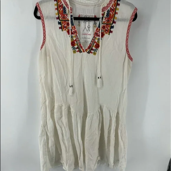 Johnny Was Embroidered Summer Dress