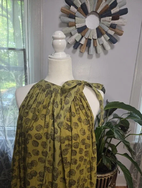 World Market Tiered Maxi Dress