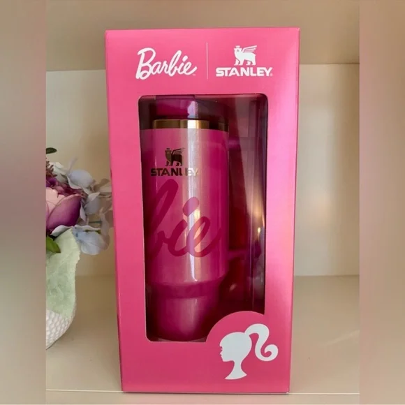 🎉LAST PIECE🎉Limited Edition Barbie x‎ Stanley Icon 40 oz Quencher
