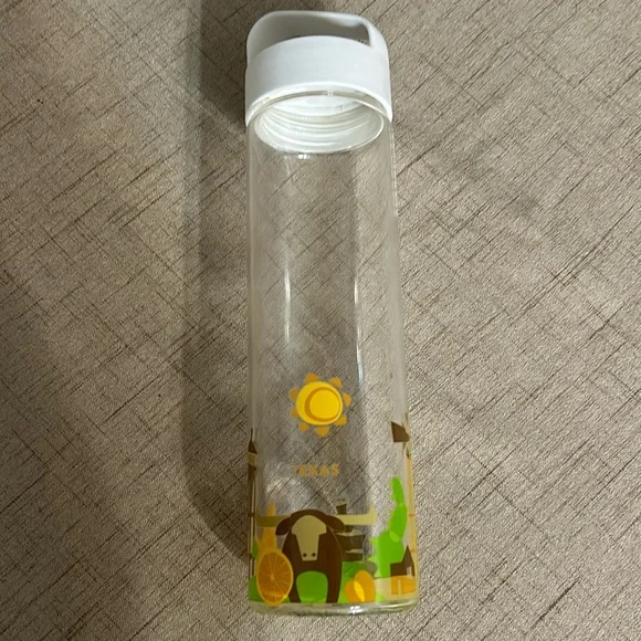 Starbucks You are Here Collection, glass Water bottle