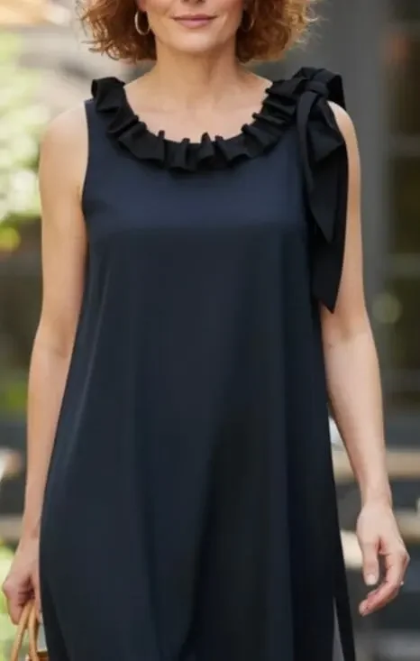 Lili’s Closet Anthropologie satin shift dress