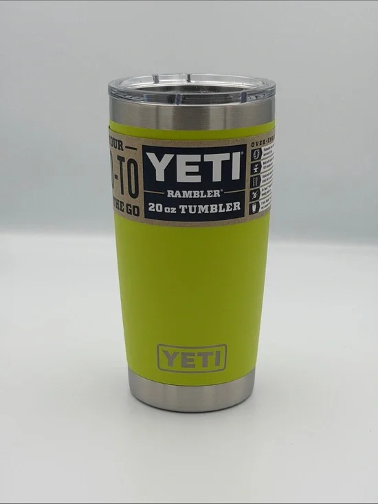 Yeti Rambler 20 oz Chartreuse NWT