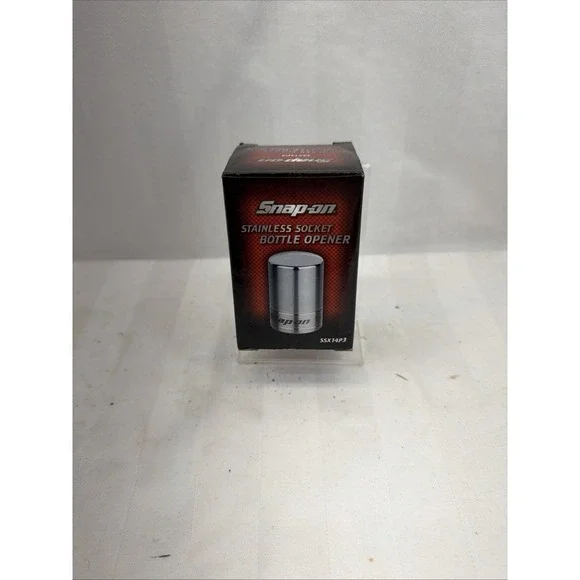 Snap On SSX14P3 Stainless Steel Socket Bottle Opener New Sealed