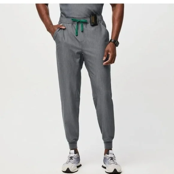 Figs Tansen Scrub Graphite Grey Mens Jogger Size M/S PO1517