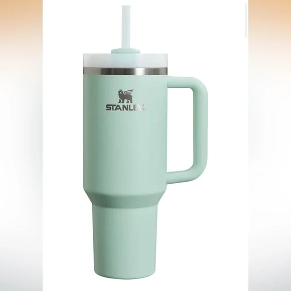 The Clean Slate Quencher H2.0 FlowState™ Tumbler |40 OZ Stanley Create, Mint 010
