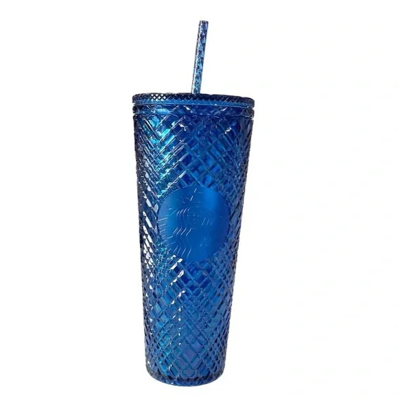 NEW Starbucks  AZURE 24 oz Cold Cup Jeweled Venti Tumbler
