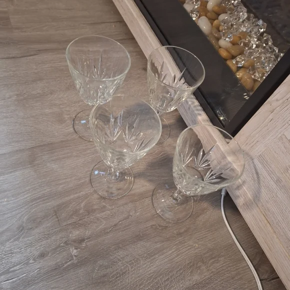 Crystal Vintage Wine/Water Stemware