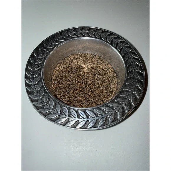 VTG Wilton Armetale Laurelberry‎ Wine Bottle Coaster Discontinued USA