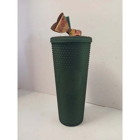 Starbucks Jelly Studded Tumbler - Matte Dark Green, 24‎ oz