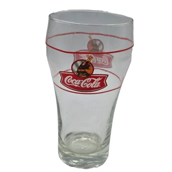 Gibson Designs Coca Cola Bell‎ Shaped Glass Dime Store 16 Oz  RETRO