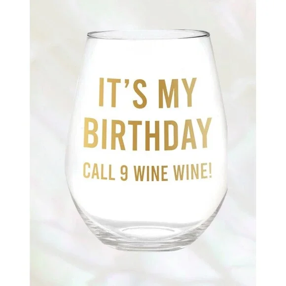 SLANT  Jumbo Stemless Wine Glass 