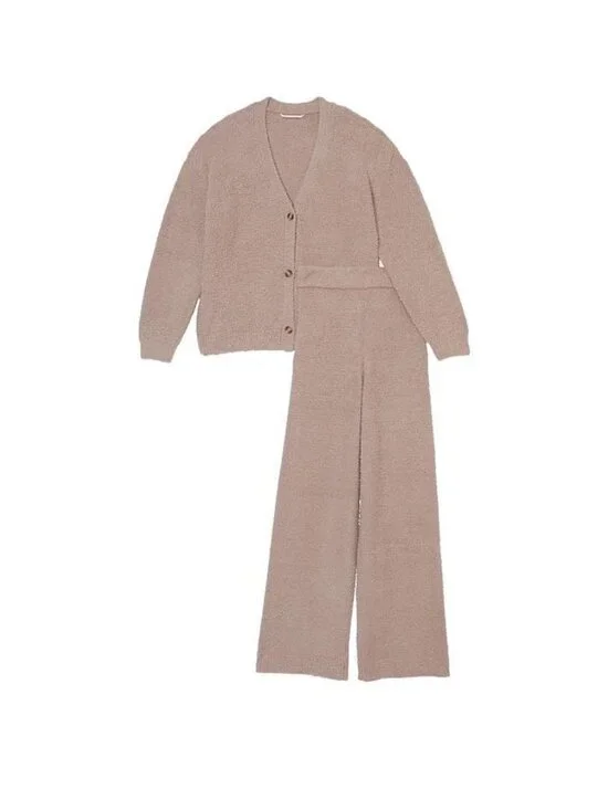 Victoria's Secret Cozy Knit Cardigan & Pants Set