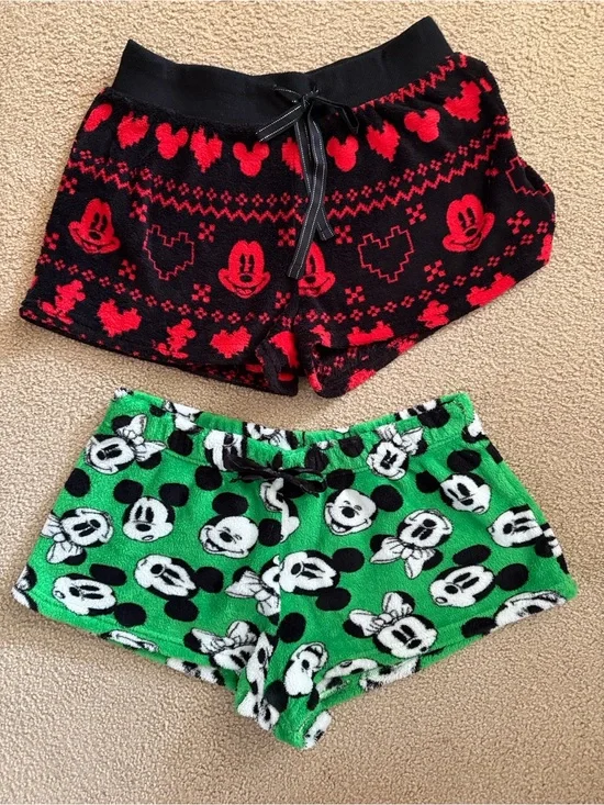 DisneyMickey And Minnie Sleepwear Shorts