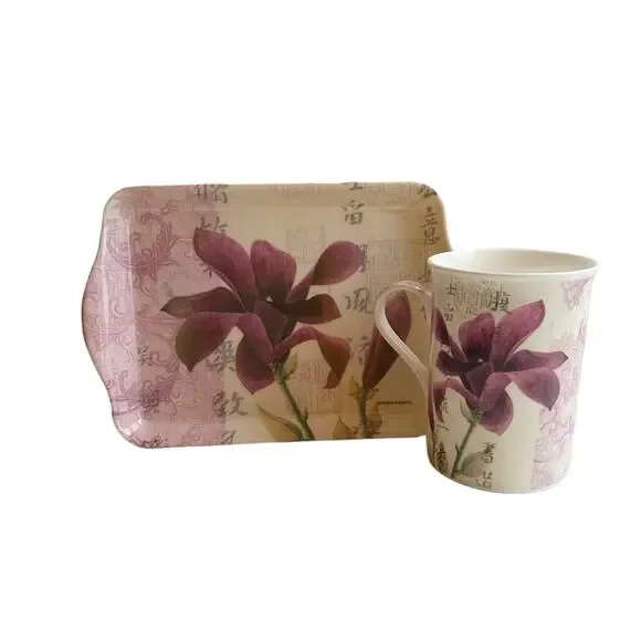 Paula Scaletta Cup Coffee/Tea Designed For‎ R2S Fine China And Melamine Tray