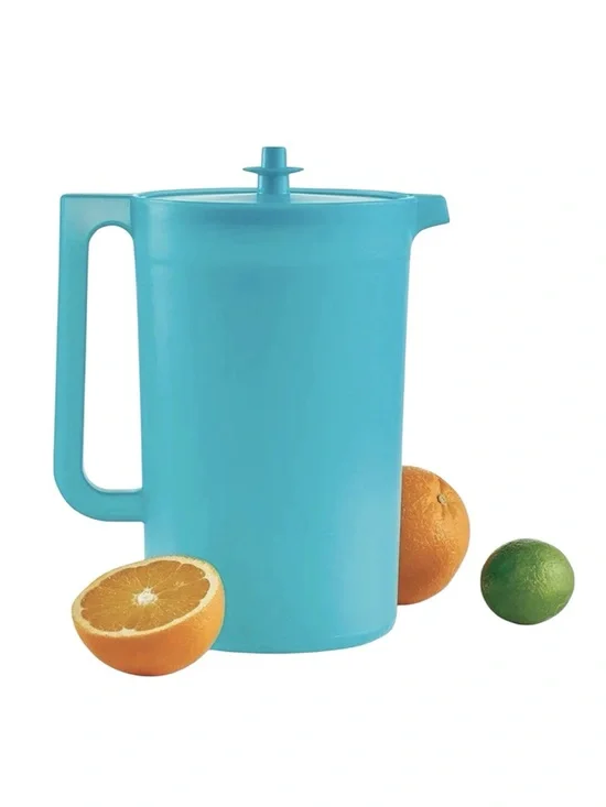 Tupperware Classic Sheer 1 Gal. Pitcher Tropical Water/Sea Mist Outdoor Dining