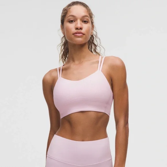 Like a Cloud Ribbed Longline Bra Light Support, B/C Cup