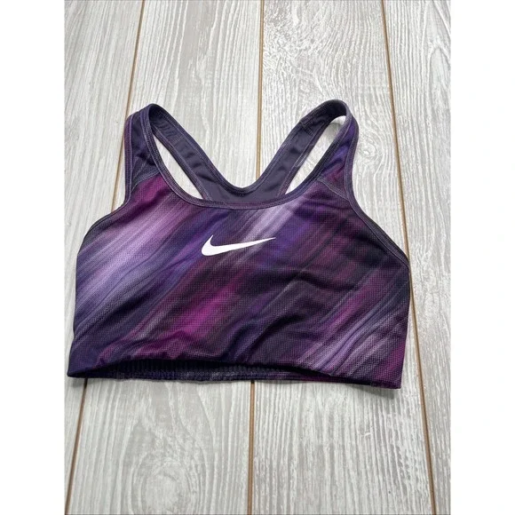 Nike Womens Sports Bra Size Medium Excellent Condition Purple