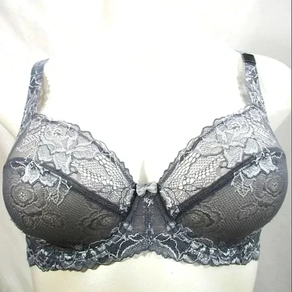 34DD Paramour‎ 115946 by Felina Madison UW Bra Gray Tone