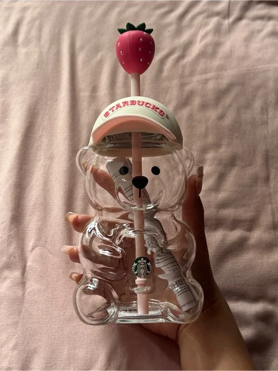 Starbucks Pink Strawberry Bearista