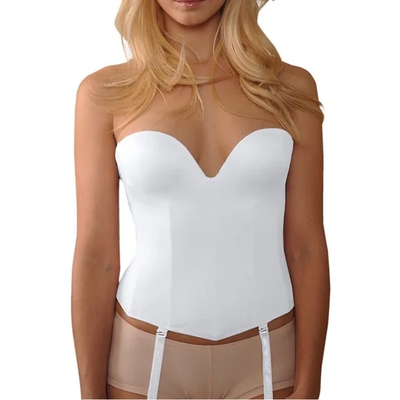 Corset Bustier with removable garters