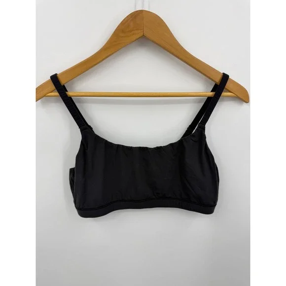 Skims fits everyone Bra Light Support Women Size XL Black Bralette