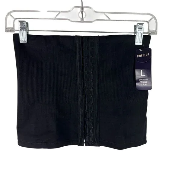 Empetur Women's L Smooth Waist‎ Trainer Black NWT