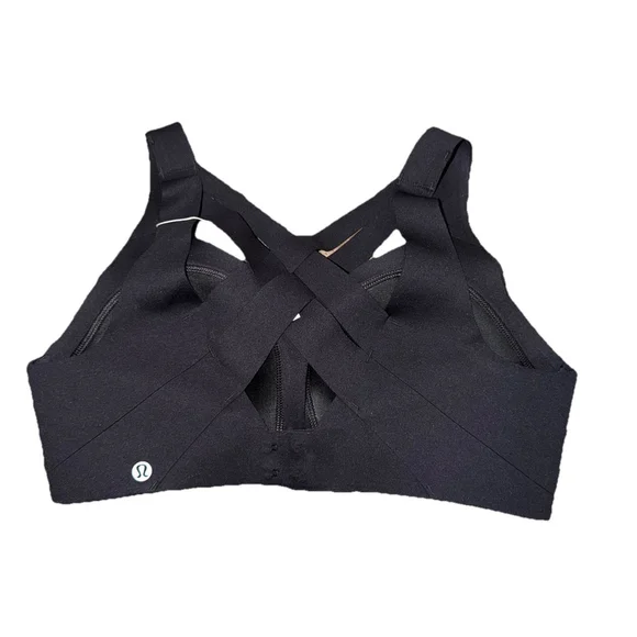 LULULEMON ENLITE WEAVE-BACK BRA BLACK COLOR NWT SIZE 38D