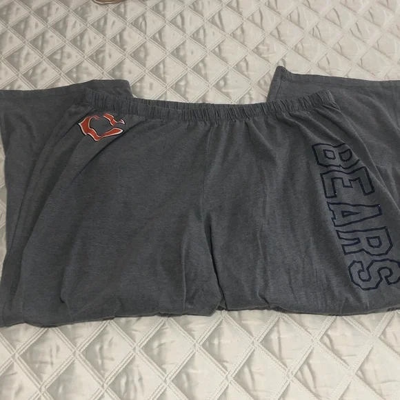 Chicago Bears NFL Apparel Women’s 18/20 Lounge Wear Pajama Pants w Elastic Waist