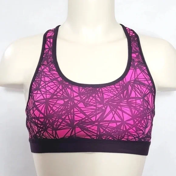 SMALL Champion‎ C9 N9649 Power Core Wire Free Sports Bra Pink NWT