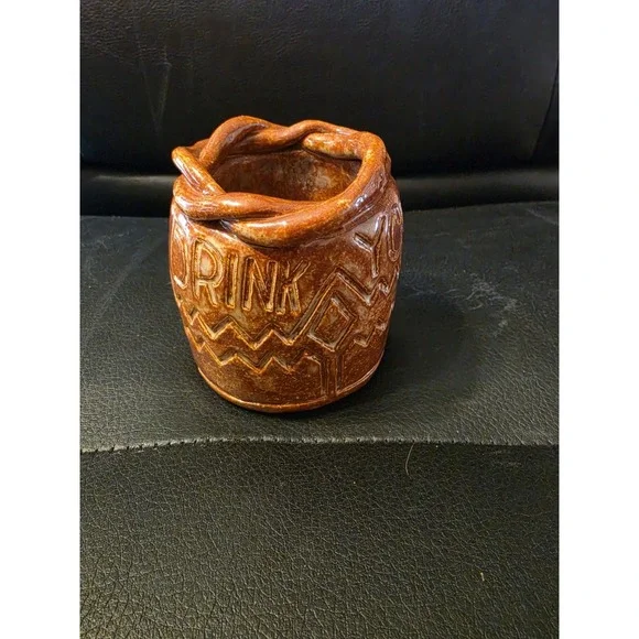 Handmade Pottery Small Vase Or Pot 