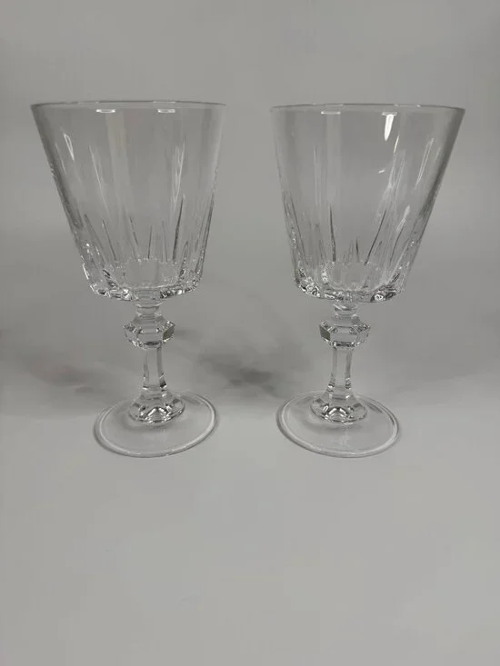 Vintage Princess House eSpirit Crystal Water/Wine Goblets, 6.75