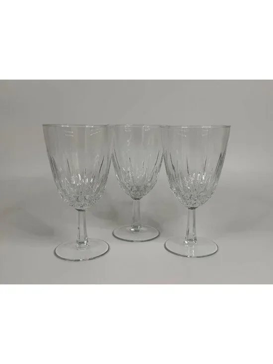 Crystal d'Arques Durand Diamante Clear Water Goblet, 6.25