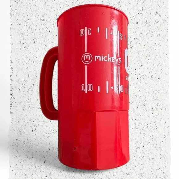 OSU Miller-Lite Red Plastic Travel Mug with Handle