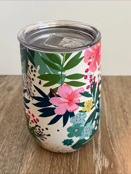NWT Kohl's Celebrate Together Floral Insulated Travel Tumbler
