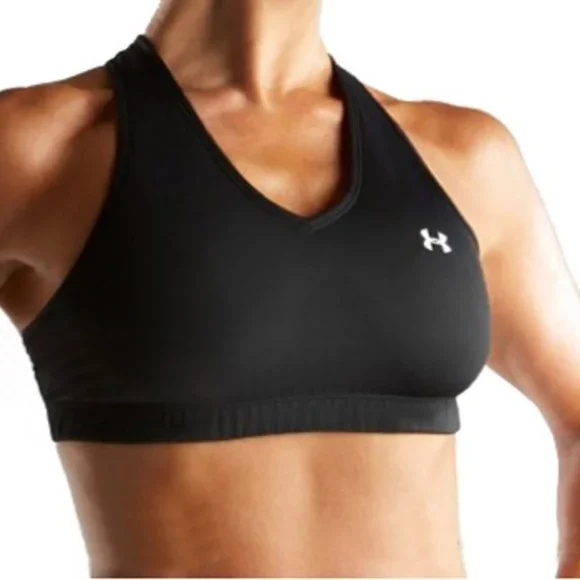 Under Armour Black Racerback Sports Bra EUC sz M