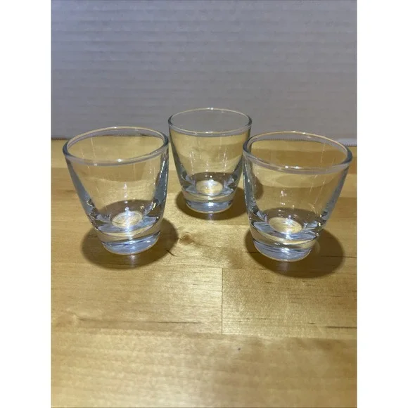 Set 3 Vintage Libby Shot Glasses