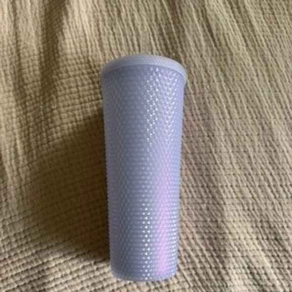 Starbucks 24oz Lavender Iridescent Studded Venti Cold Cup Tumbler w Straw
