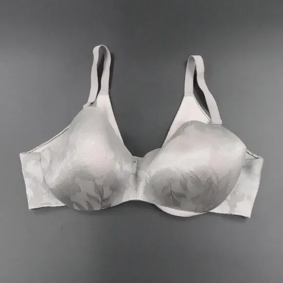 Cacique Bra Womens 42DD Balconette Underwire‎ Lace Full Coverage Support Floral