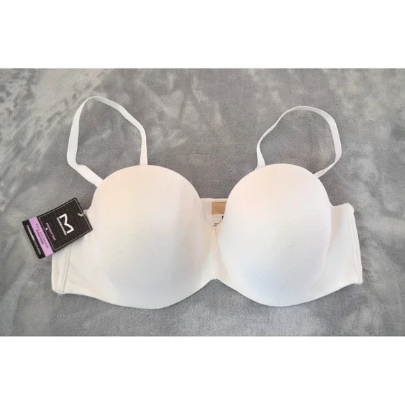 Maidenform Basically Sexy Full Coverage Strapless White Bra Size 42C  Nwt's