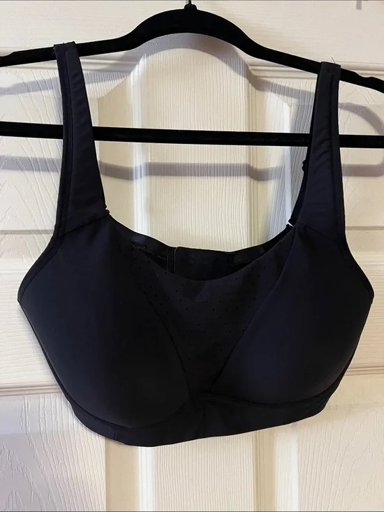 #146 Lululemon Enlite Black High Support Sports Bra Convertible Straps EUC