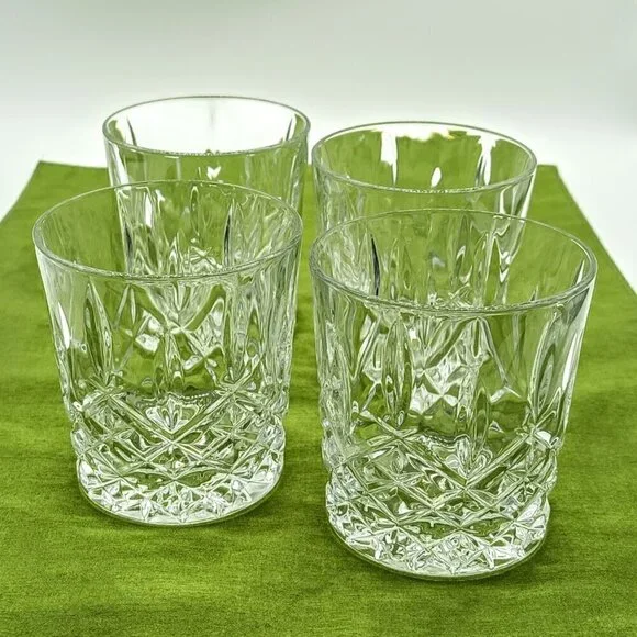 Set of 4 Marquis by Waterford Markham Crystal DOF Glasses