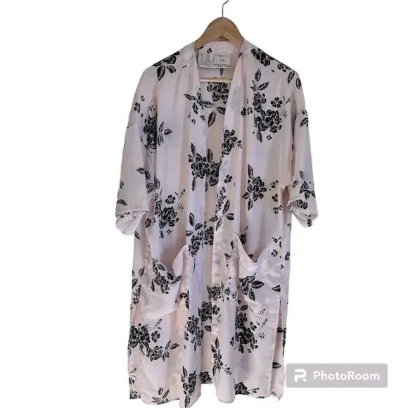 Aim apparel women’s kimono‎ one size pink