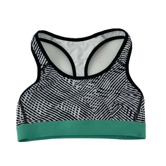 Champion C9 Sports Bra XS Black White Green