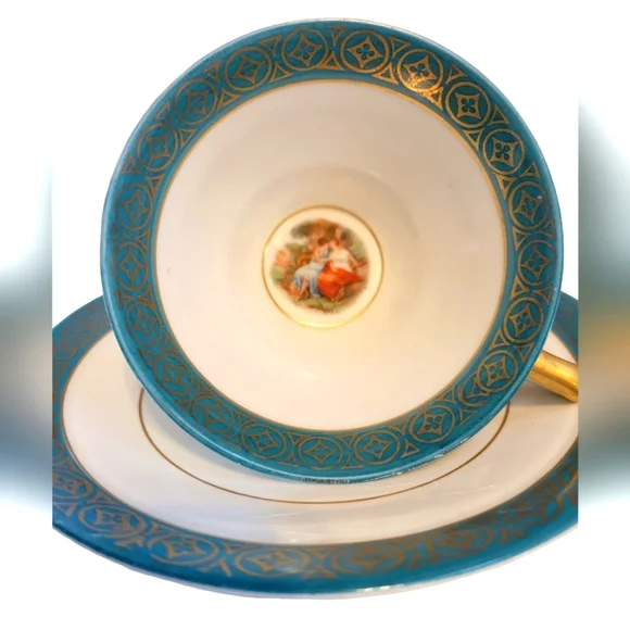Bavaria Antique Teacup and Saucer
