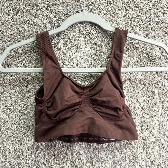 Yitty Brown Stretch Bralette in Size‎ M/L