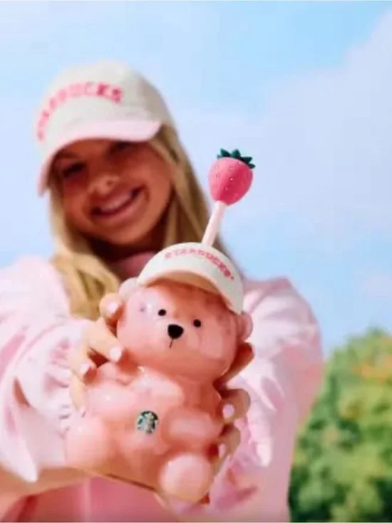 Starbucks Pink Bearista cup