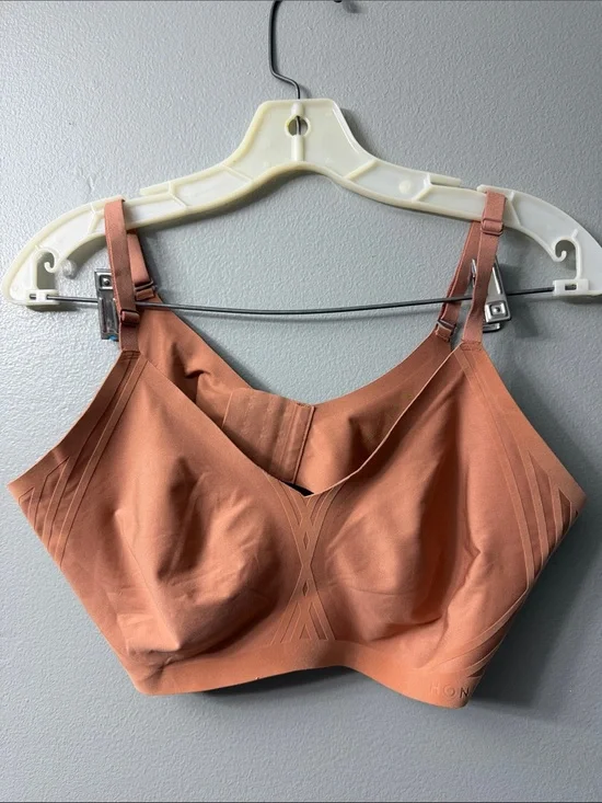 Honeylove Seamless Sculpting sports bra Mauve Pink Xl