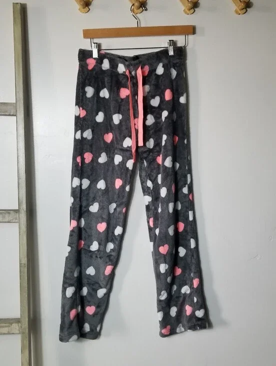 SECRET TREASURES WOMEN'S HEART PAJAMA PANTS SIZE SMALL