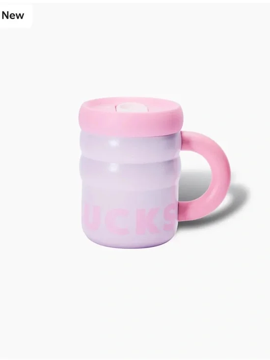 Starbucks Rippled Mug - Pink